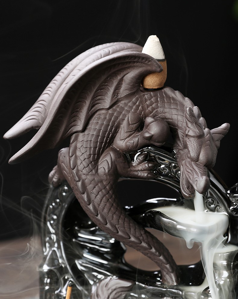dragon incense burner